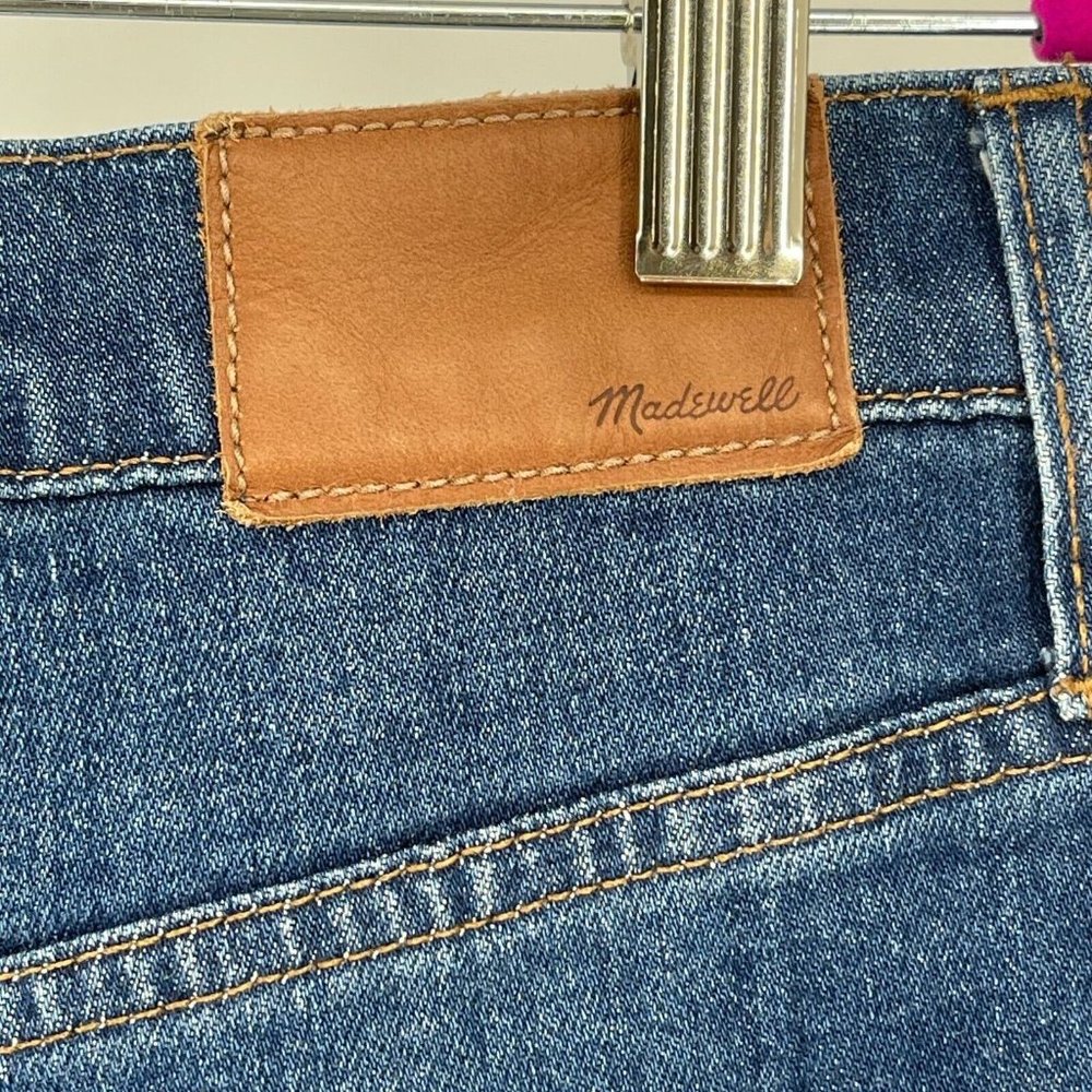 Madewell The High-Rise Slim Boyjean G7199 Milton Wash Women’s sz 29 Distressed - Picture 6 of 12